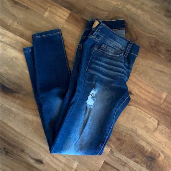 Aeropostale jeggings skinny jean size 0 - Picture 13 of 13